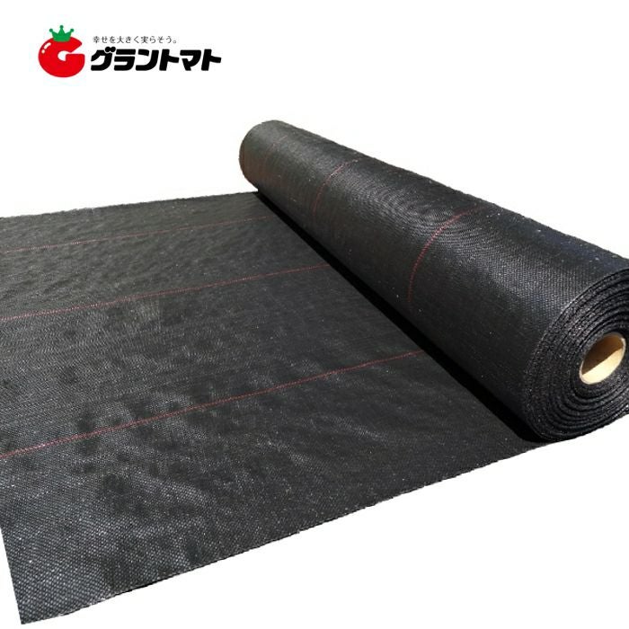 防草シート 幅200cm×長さ100m 黒 厚さ約0.4mm 耐用年数約5年 国産防草